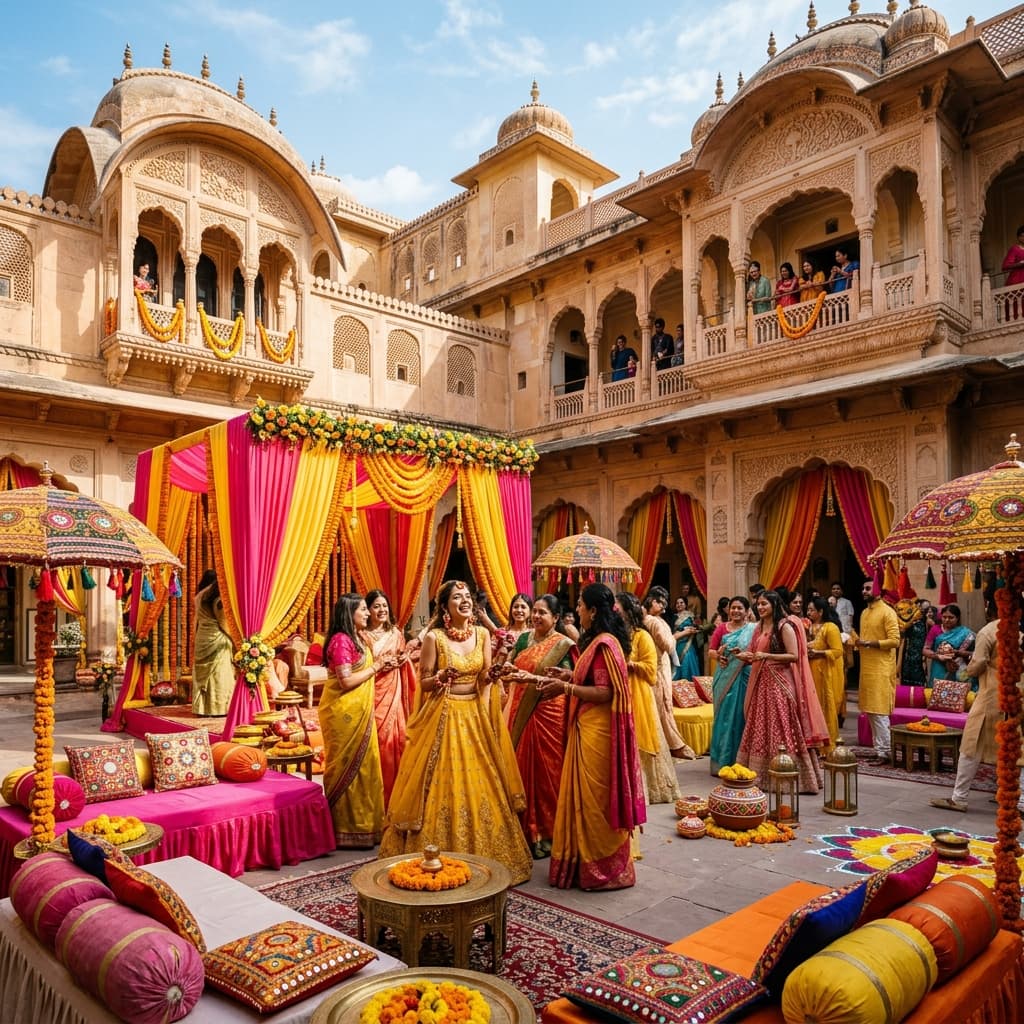 Why Hiring a Haldi & Mehendi Planner in Jaipur is the Best Decision You'll Make