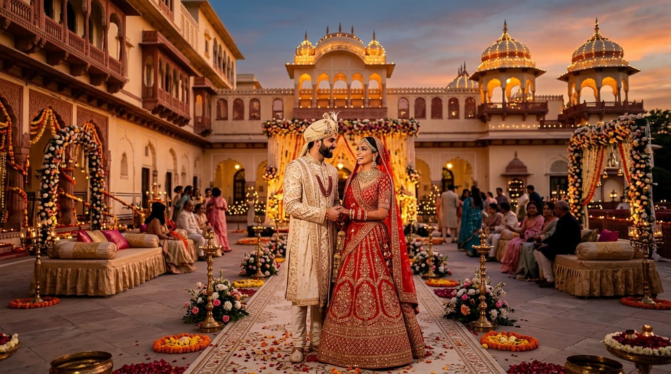 The Ultimate NRI Guide: How to Plan a Royal Wedding in India from Abroad