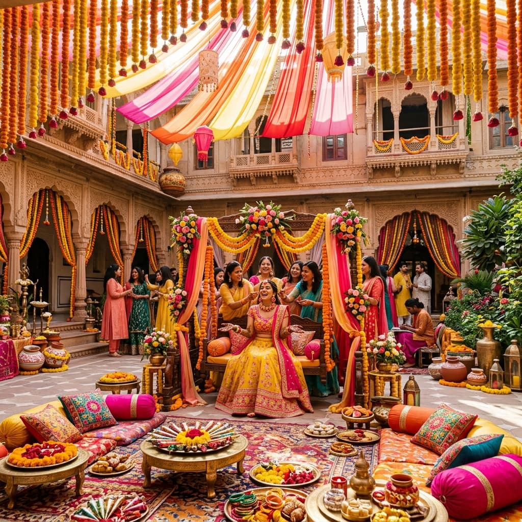The Ultimate Pre-Wedding Checklist: Planning Your Haldi & Sangeet in Jaipur