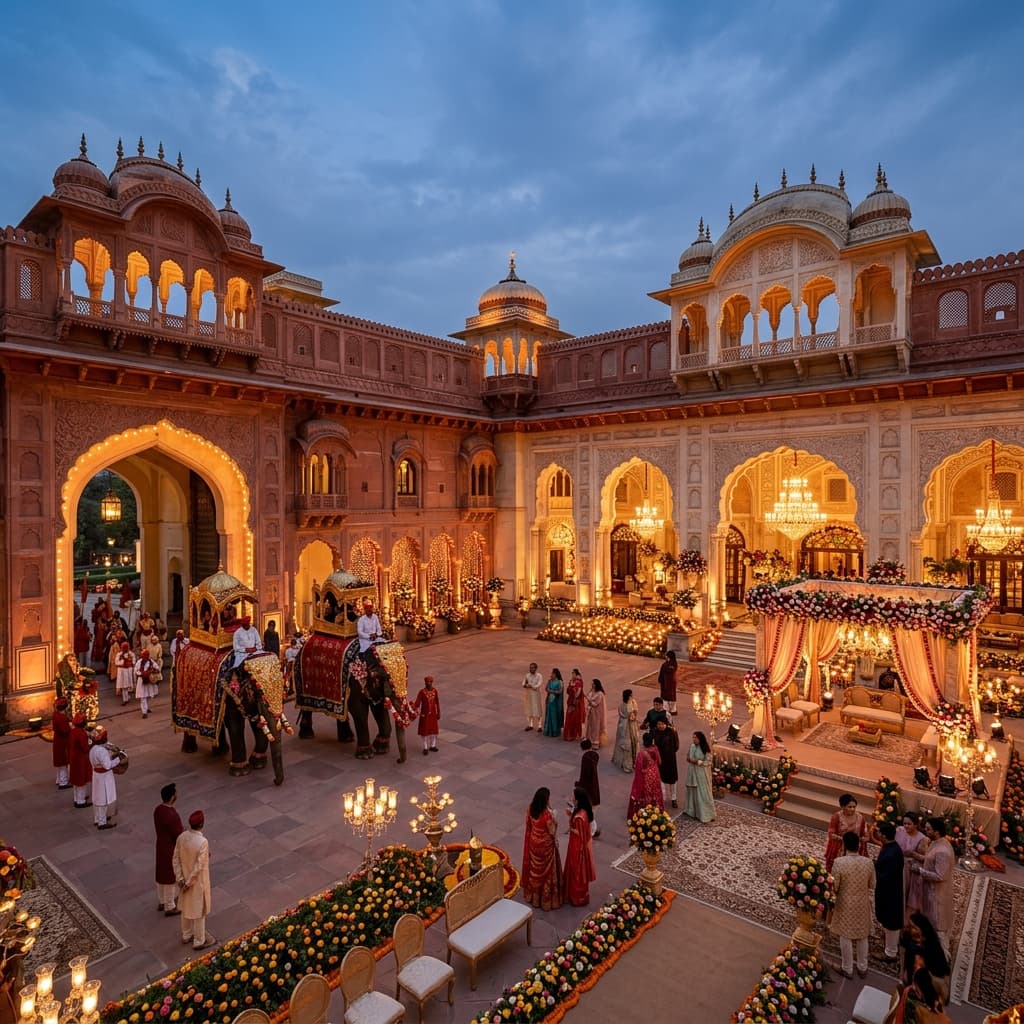Top 10 Heritage Palaces & Forts for a Royal Wedding in Rajasthan